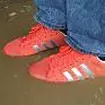 Adidas see red in the mud